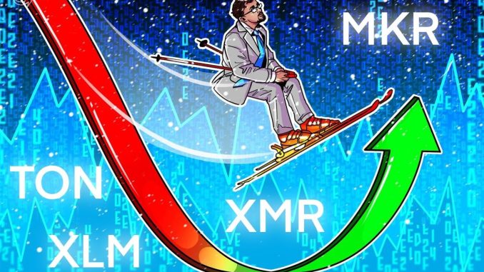TON, XLM, XMR, and MKR could attract buyers if Bitcoin rises above $26,500