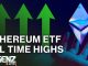 ETH ETF INFLOWS ATH, CIRCLE & STRIPE PLAN L1S, CPI TODAY