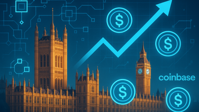 Coinbase-backed petition pushes UK on blockchain and stablecoin policy Coinbase backs UK petition urging stablecoin rules and blockchain adoption.