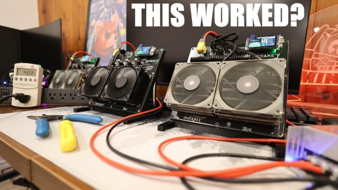 I Powered TWO Solo Bitcoin Miners with ONE PSU