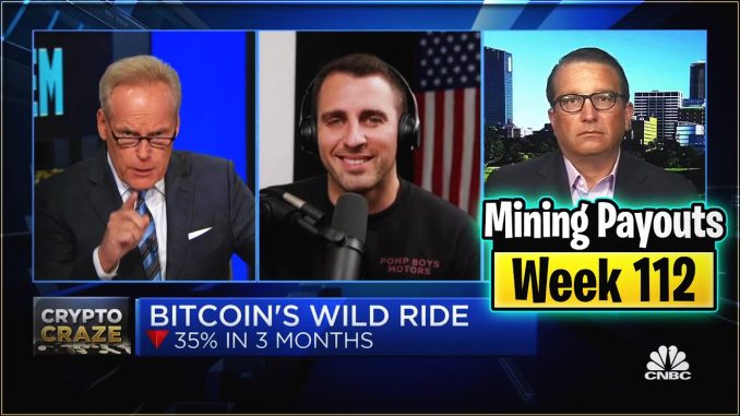 Weekly Mining Payouts 6/6/21 | Week 112