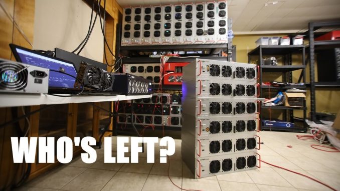 A lot of Crypto Miner's...