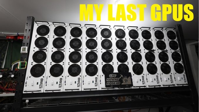My 170HX GPU Mining Wall Is Complete… But Is GPU Mining Dead?