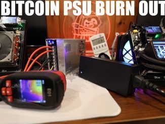 Why Solo Bitcoin Miner Power Supplies Get Hot! (Real Temp Test)