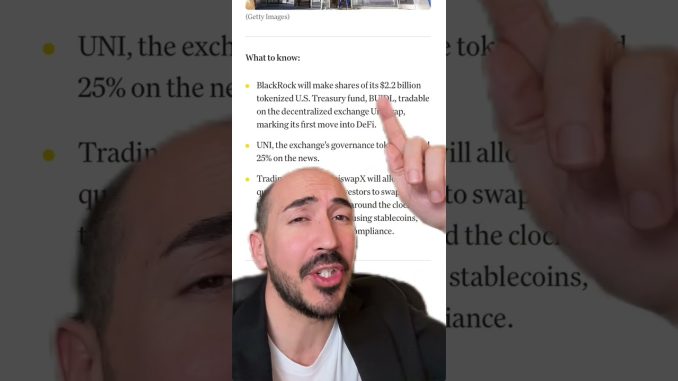 BLACKROCK BUYS THIS ALTCOIN (BREAKING)