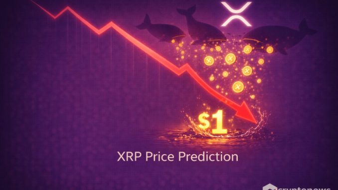Over 31M XRP worth $45M hit Binance in one day, raising fresh XRP price prediction fears as price clings to $1.30 support.