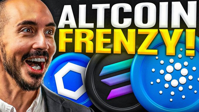 Altcoins Are Finally Pumping: Here's Why