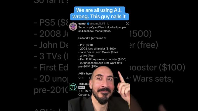 BEST USE OF A.I. I”VE EVER SEEN