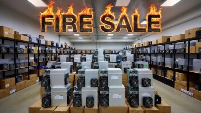 Used ASIC Prices Are COLLAPSING... Massive Liquidations Happening NOW!