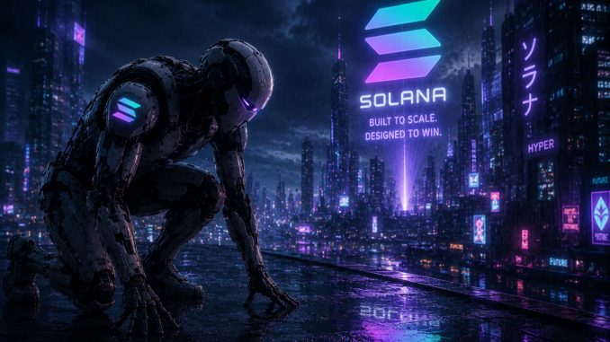 Microsoft Copilot AI predicts Solana price to challenge a $250 to $400 range by late 2026, driven by 150ms finality via Alpenglow upgrade.