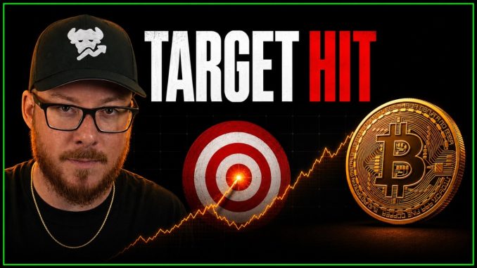 🚨 Bitcoin Just Hit My Major Target—What Happens Next?