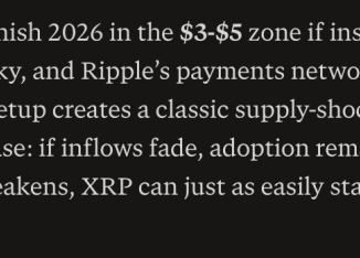 Perplexity AI Predicts XRP Will Hit This XRP Price by End of 2026