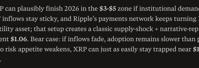 Perplexity AI Predicts XRP Will Hit This XRP Price by End of 2026