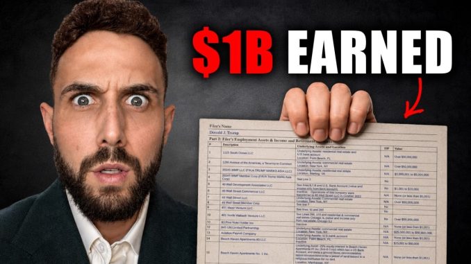Trump Extracted $1 BILLION in Crypto Last Year (This is BAD)