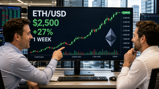 Ethereum price outlook turns bullish as ETF inflows support $2,800 target