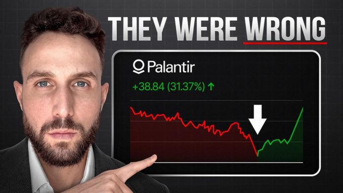 Palantir Just Became the Most Dangerous Stock in America