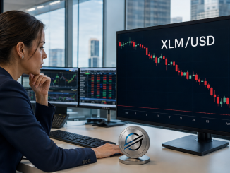 Stellar’s XLM token slides below key moving averages