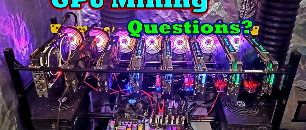 GPU Mining Questions 10/25/20 | Twitch Recap