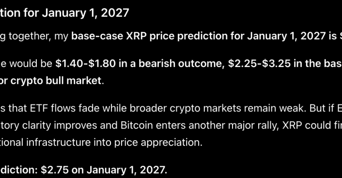 Google Gemini AI Predicts a +300% XRP Price Surge by 2027