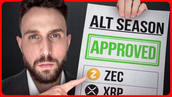 SEC Just Unleashed ALTCOIN SEASON (What I’m Buying)