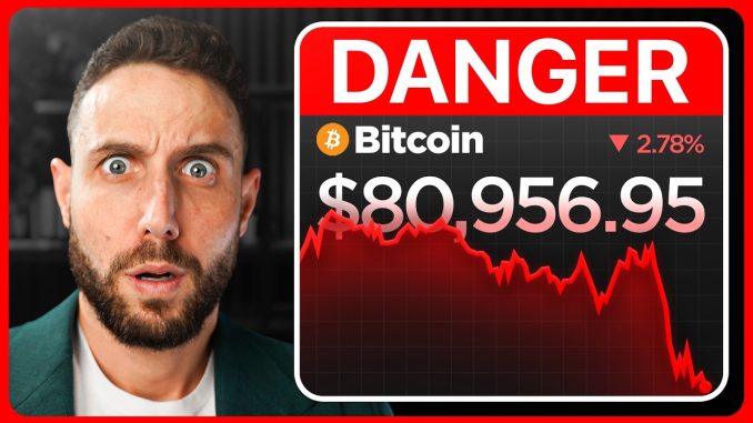 BITCOIN CRASHING! Is The Bull Market Over?