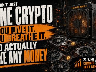I Live & Breathe Crypto Mining to make Money.... do you?