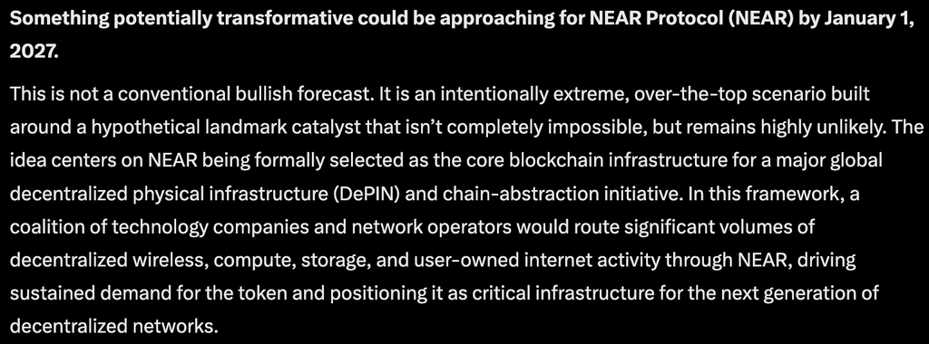 Meta AI predicts that a monumental move could be on the cards for NEAR Protocol, but only if a specific catalyst lands