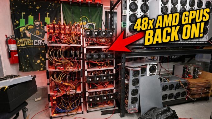 My Old AMD Mining Rigs Are Profitable Again… Somehow