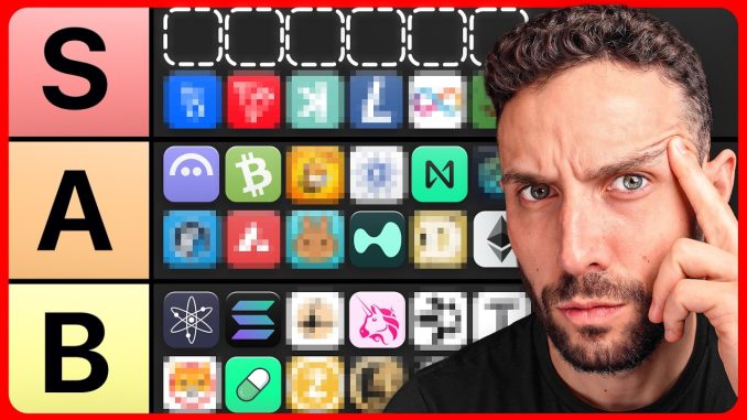 Ranking Top 50 Crypto Coins LIVE (MEGA Tier List)